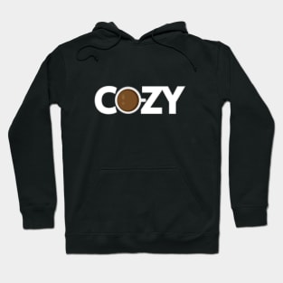 Cozy being cozy typography design Hoodie